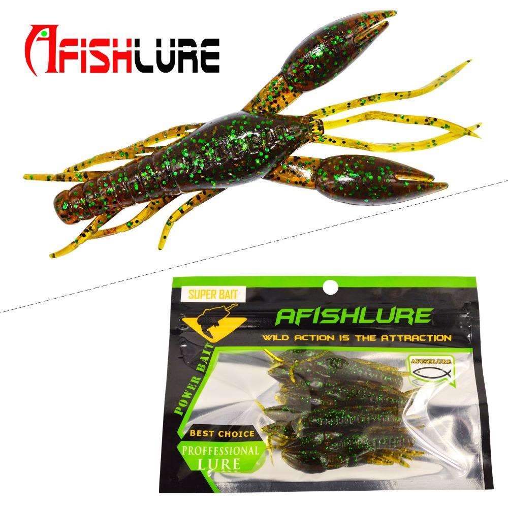 4pcs artificial craw fishing lure
