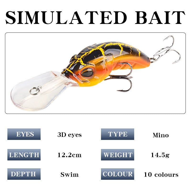 Deep Dive minnow fishing lure