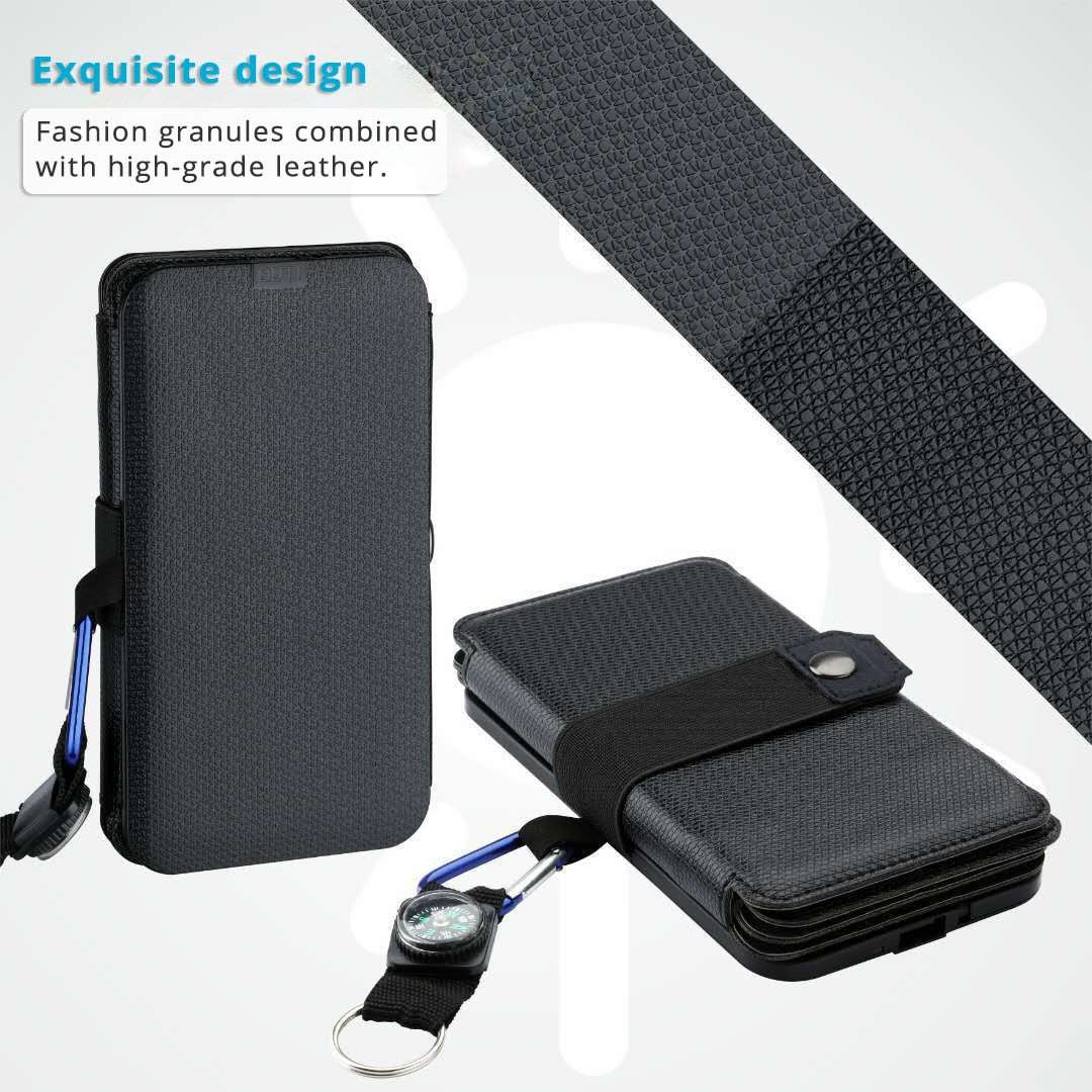 Portable folding 10W solar panels cellphone charger 5V 2.1A USB output