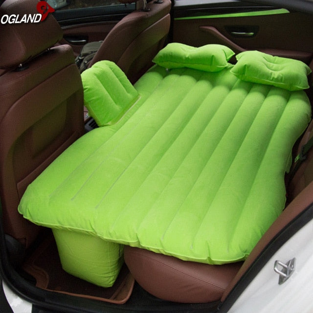 Car Air Inflatable Travel Mattress with pillow