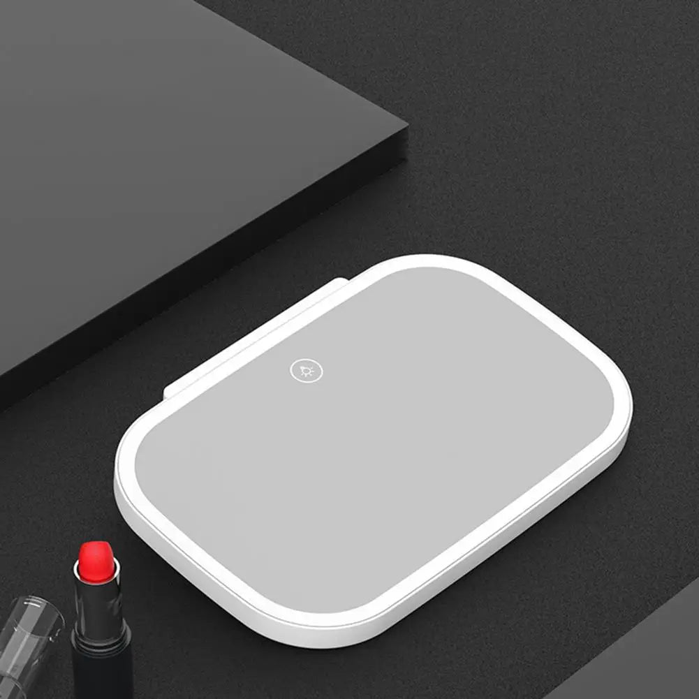 Car Visor Mirror with LED Light