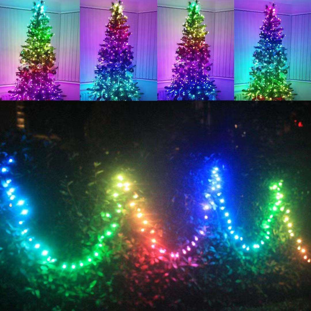Intelligent waterproof APP control RGB LED string lights