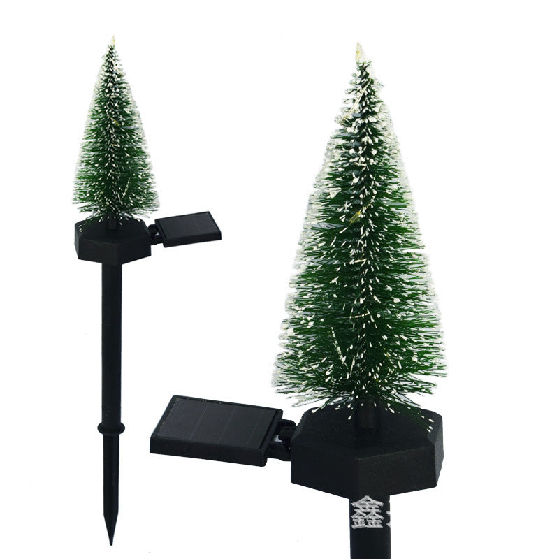 LED solar Christmas tree decoration