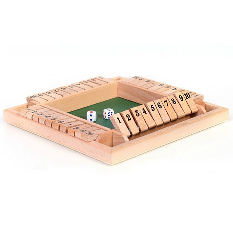 4 Players number drinking game