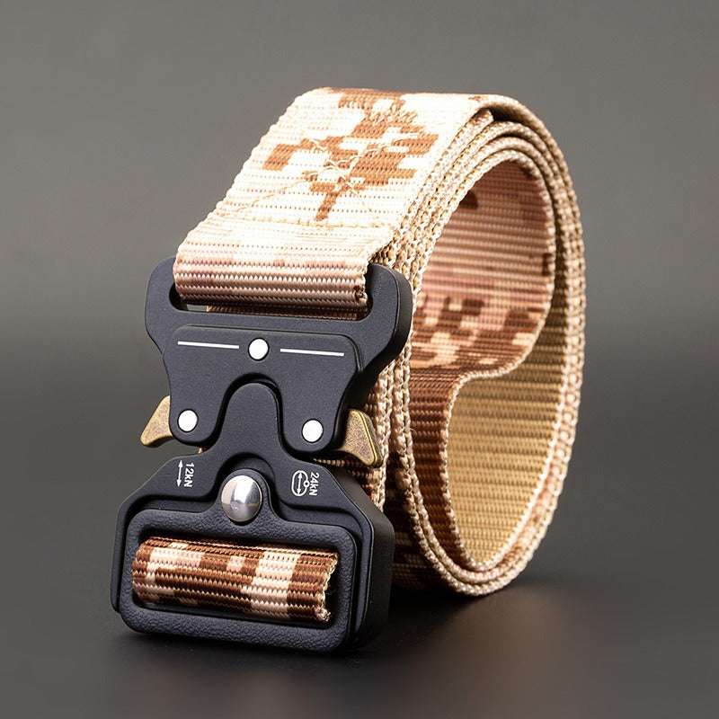 Tactical Men's Outdoor Nylon Belt