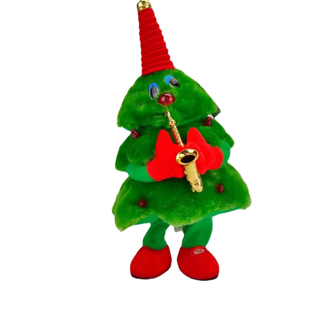 Singing and Dancing Plush Christmas Tree