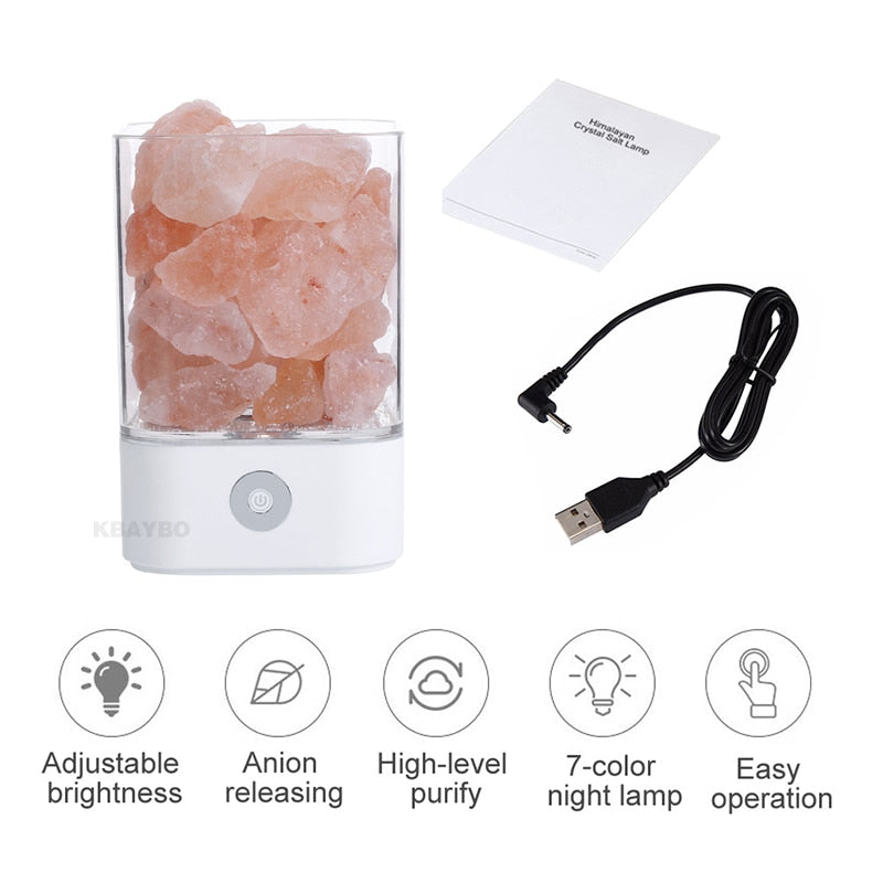 USB Himalayan Salt Lamp