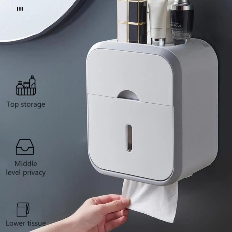 Toilet Roll Holder Box
