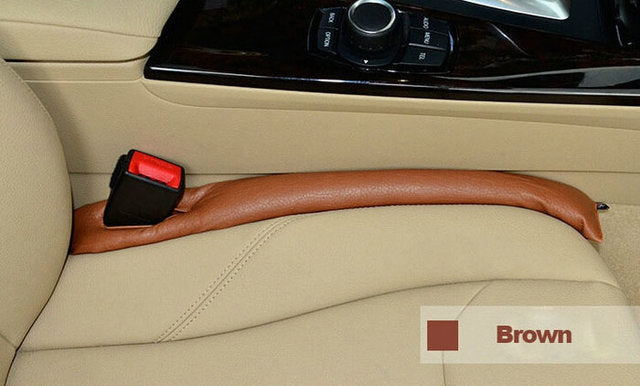 Car seat cushion gap stopper