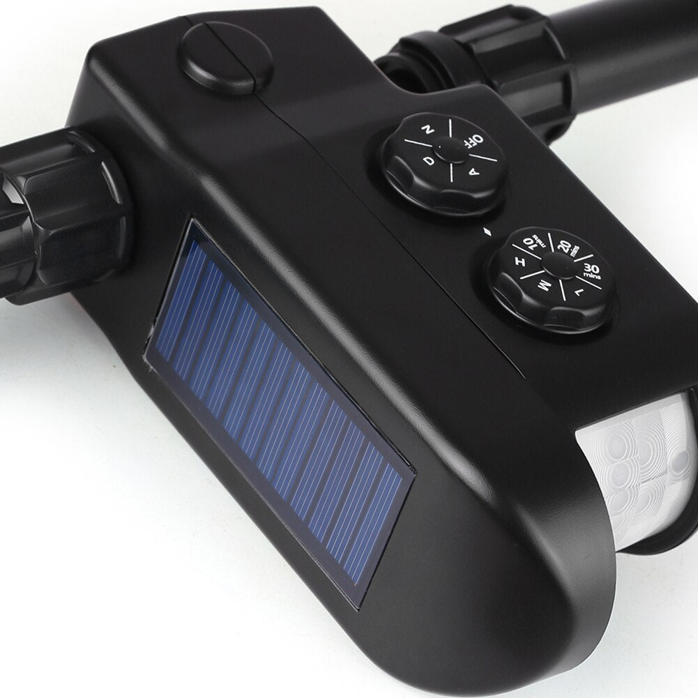 Solar Powered Motion Activated Garden pest repeller