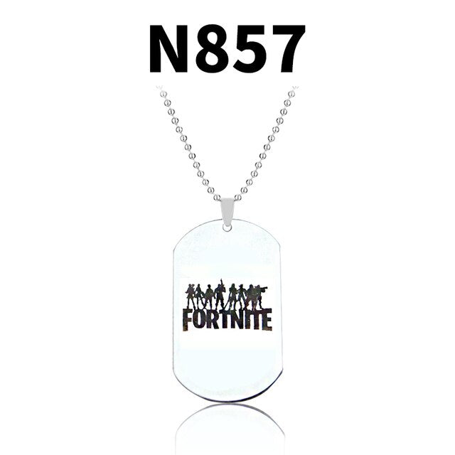 Fortnight fans Dog tag neckless
