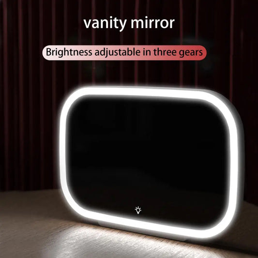 Car Visor Mirror with LED Light