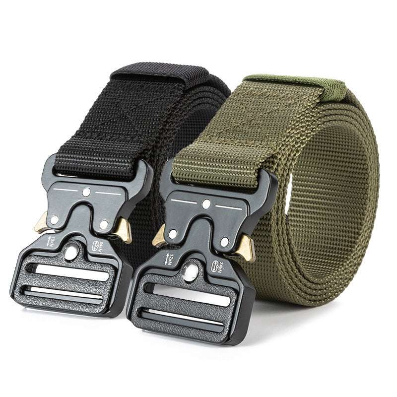 Tactical Men's Outdoor Nylon Belt