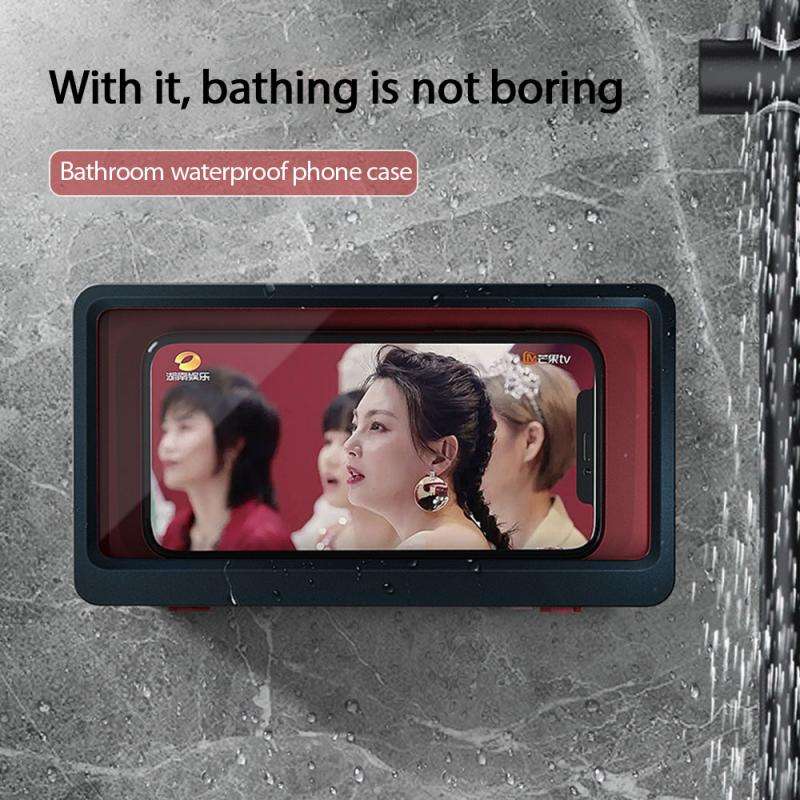 Wall Mounted Phone Waterproof Touch Screen Case