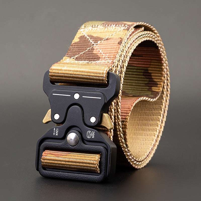 Tactical Men's Outdoor Nylon Belt