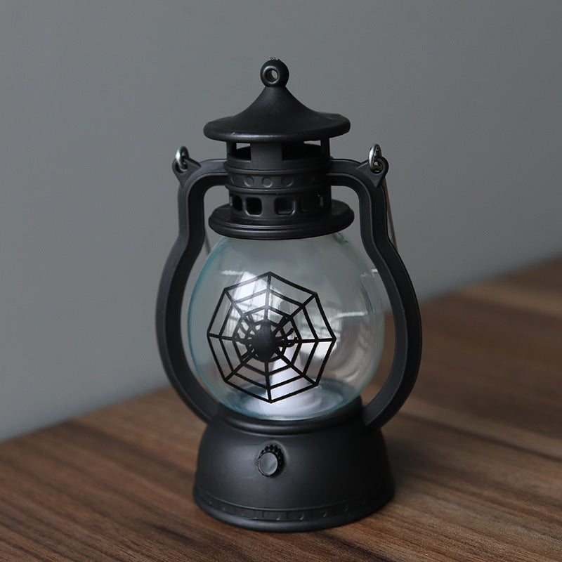 Portable halloween pumpkin lantern