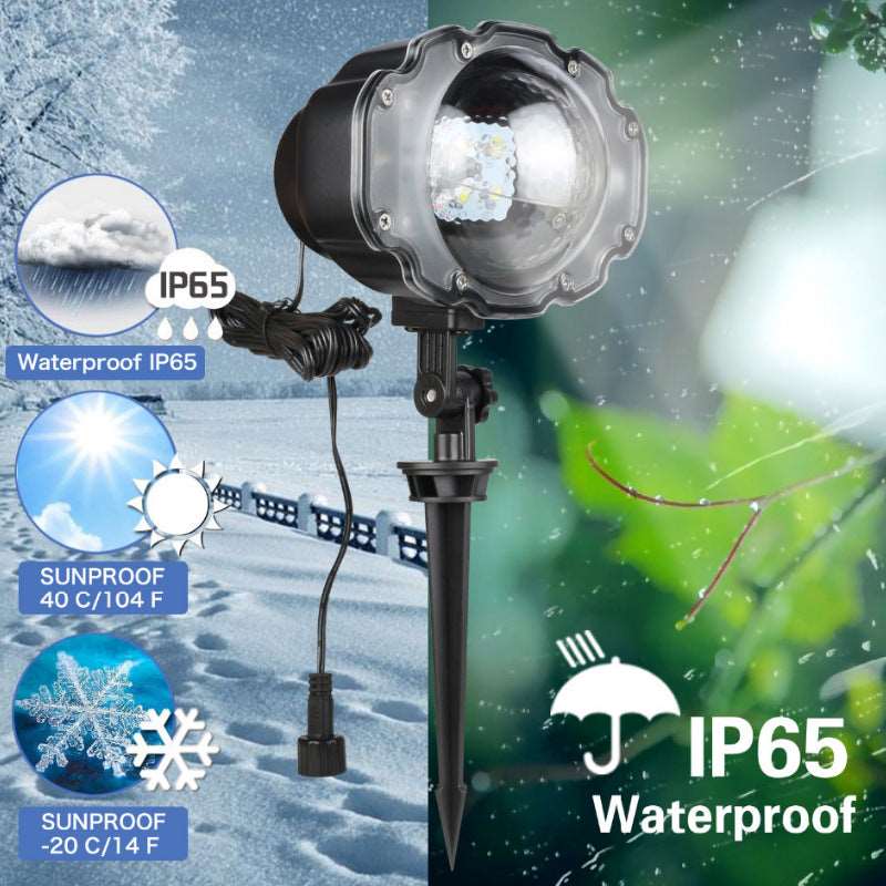 Mini snow projector IP65