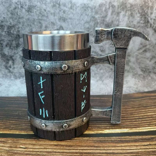 Stainless Steel Hammer Beer Mug