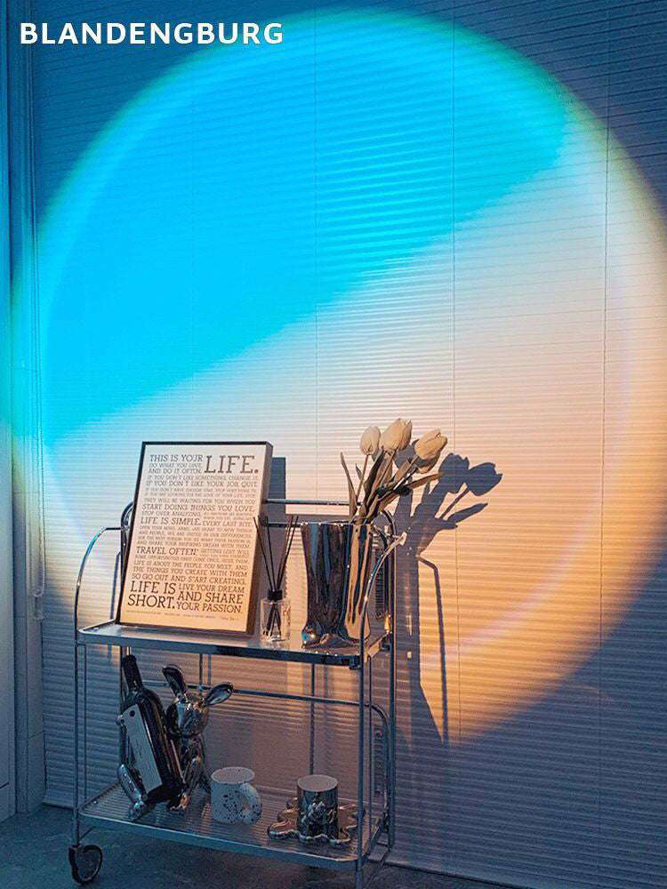 Sunset Lamp Projection