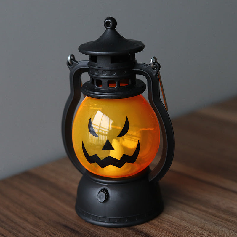 Portable halloween pumpkin lantern