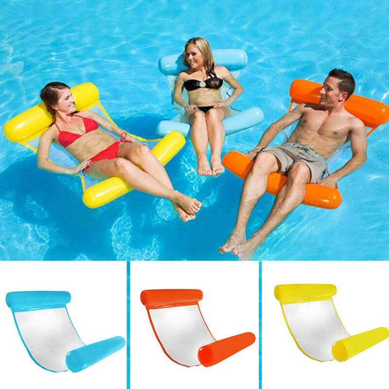 Inflatable water hammock