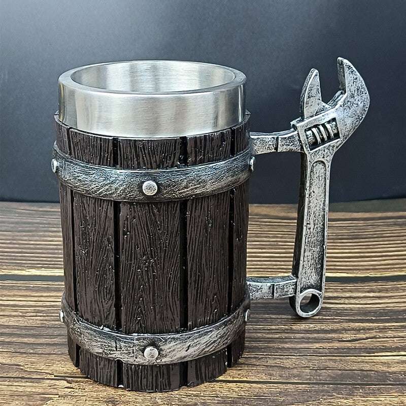 Stainless Steel Hammer Beer Mug