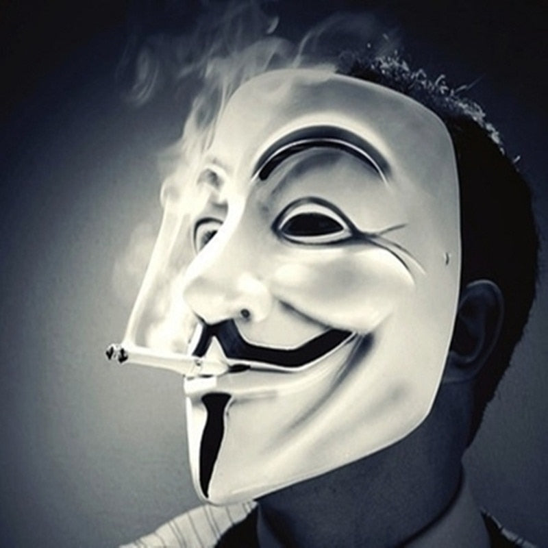 V for Vendetta mask.the iconic anonymous mask