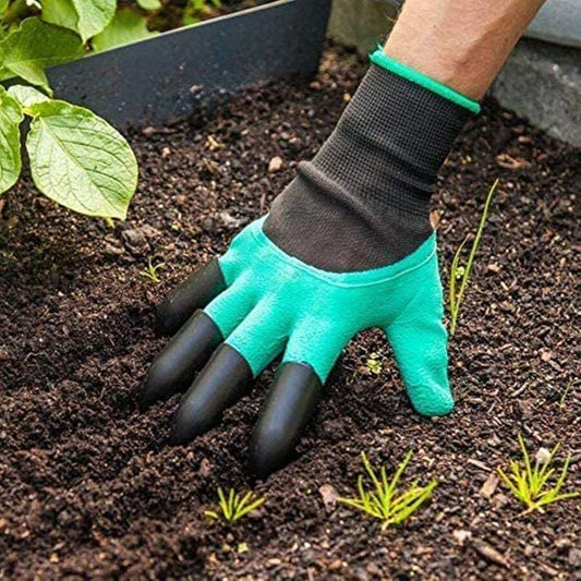 Garden digging protective gloves
