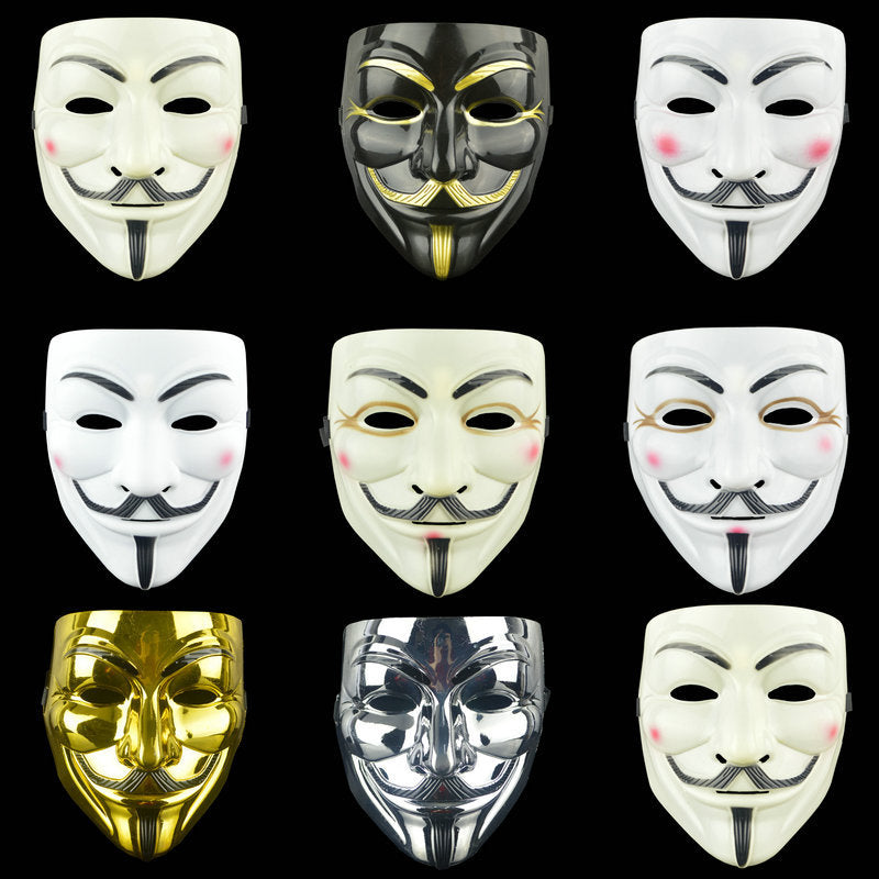 V for Vendetta mask.the iconic anonymous mask