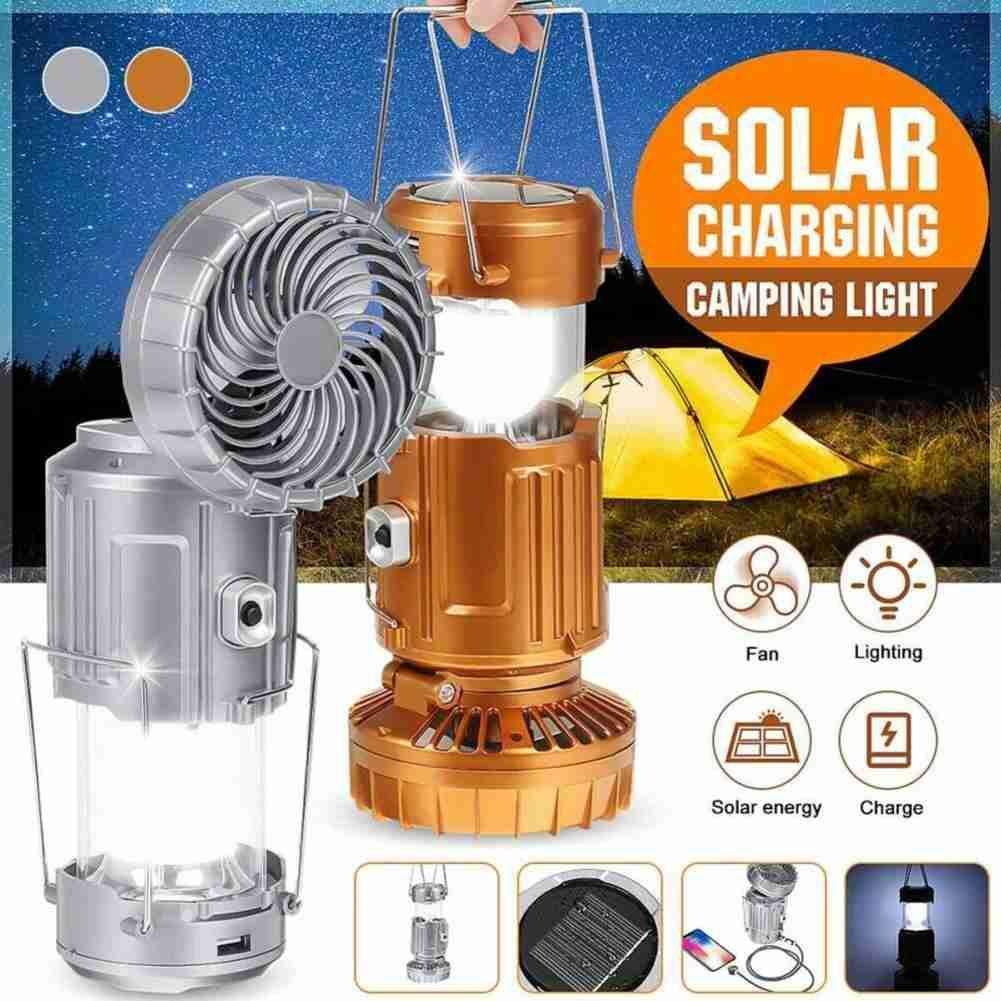 Solar Lantern with Fan