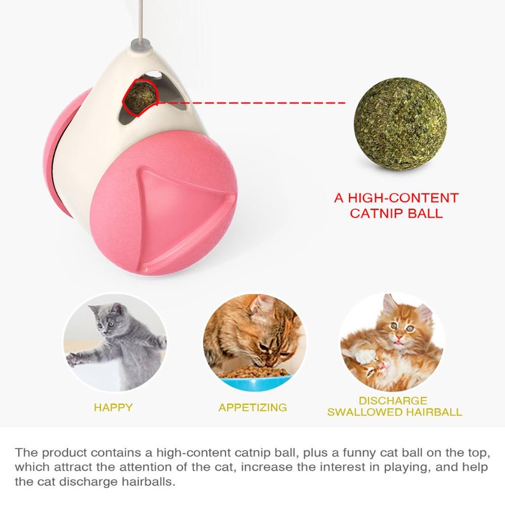 Automatic feather cat toy