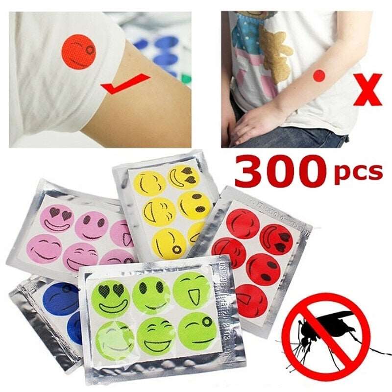 300Pcs Baby Mosquito Repellent Patches